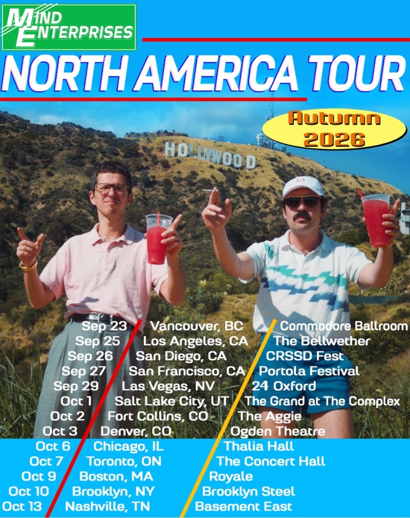 North America Tour poster for Mind Enterprises